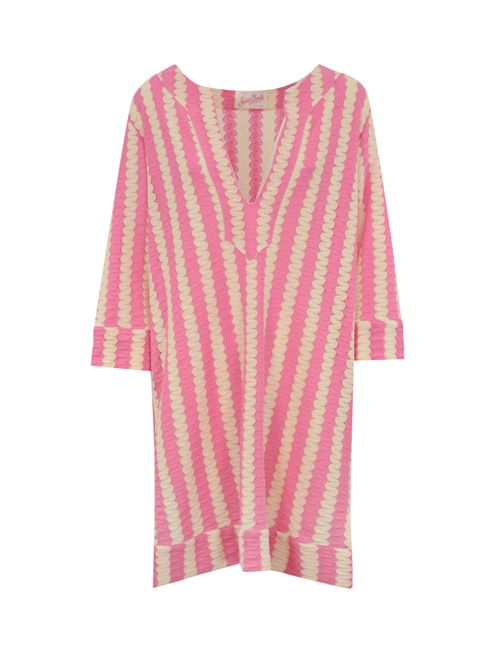 Abito tunica Macha in cotone Mc2 Saint Barth | MACHA00156H RACHEL WAVE 21